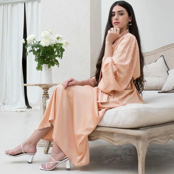 longue satin robe abaya dubai turkey muslim fashion hijab dress european islam clothing african abayas for women musulman 2021, Red
longue satin robe abaya dubai turkey muslim fashion hijab dress european islam clothing african abayas for women musulman 2021, Red