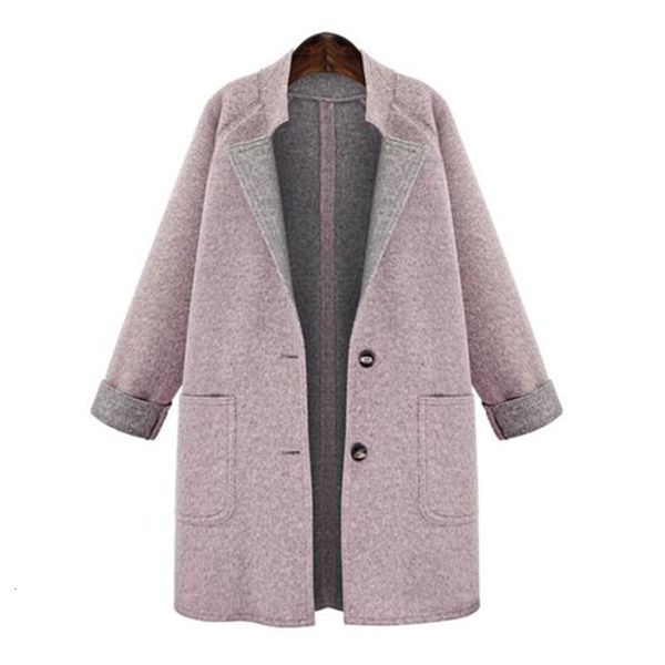 2021 new wool big european casual american mid-long single-breasted paragraph basic woollen jacket winter tzas, Black
2021 new wool big european casual american mid-long single-breasted paragraph basic woollen jacket winter tzas, Black
