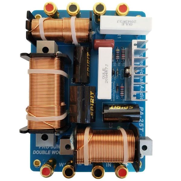 mini speakers 1200w o speaker 2 way frequency divider dual b tweeter unit crossover filter for 12-18 inch ktv stager
mini speakers 1200w o speaker 2 way frequency divider dual b tweeter unit crossover filter for 12-18 inch ktv stager