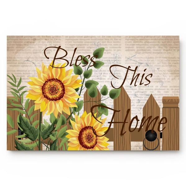 cushion/decorative pillow home doormat farm fence sunflower retro living room door mats outdoor/indoor decoration anti-slip bathroom kitchen
cushion/decorative pillow home doormat farm fence sunflower retro living room door mats outdoor/indoor decoration anti-slip bathroom kitchen