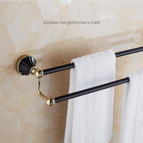 becola l bathroom double towel bar white golden towel bars european style black golden towel bars wmttmh
becola l bathroom double towel bar white golden towel bars european style black golden towel bars wmttmh