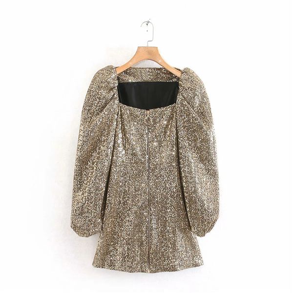 2021 new gold sequin party dresses women glitter puff long sleeve mini woman vintage shein elegant christmas dress 5dup, Black;gray
2021 new gold sequin party dresses women glitter puff long sleeve mini woman vintage shein elegant christmas dress 5dup, Black;gray