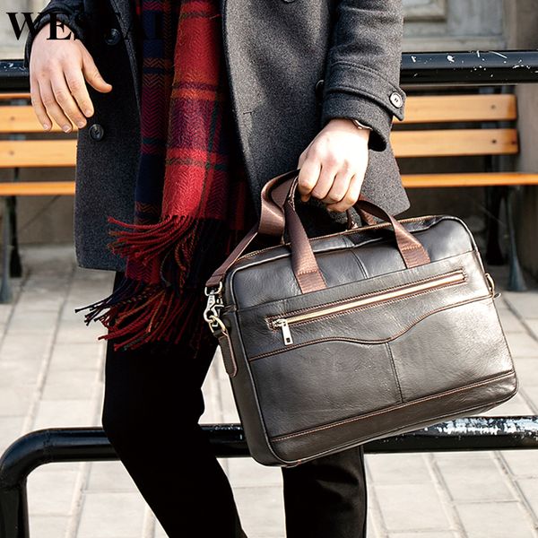 westal men's genuine leather bag men briefcase leather office bags for men messenger bags for lapbags business briefcase bag
westal men's genuine leather bag men briefcase leather office bags for men messenger bags for lapbags business briefcase bag