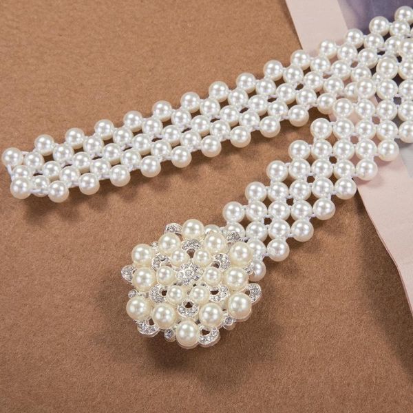 belts women luxury elastic buckle crystal faux pearl waist chain girls party dress rhinestone belt stretchable dibangu, Black;brown
belts women luxury elastic buckle crystal faux pearl waist chain girls party dress rhinestone belt stretchable dibangu, Black;brown