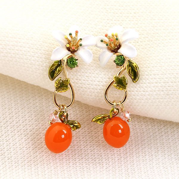 france dyxytwe orange earrings for women brand party jewelry good gift luxury elegant, Golden;silver
france dyxytwe orange earrings for women brand party jewelry good gift luxury elegant, Golden;silver