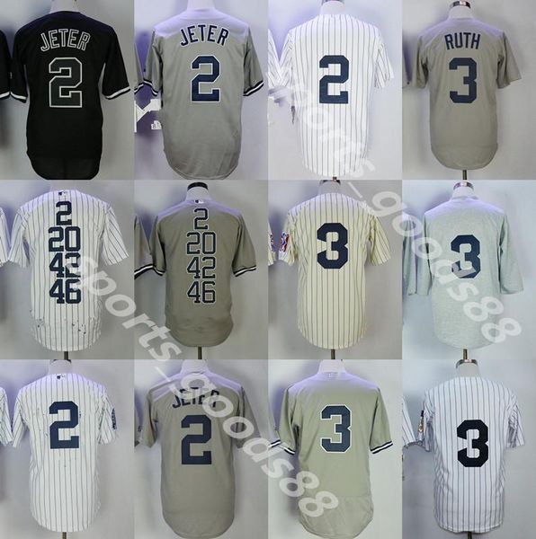 custom new throwback york jersey 3 babe ruth 2 derek jeter yankee baseball jersey, Blue;black
custom new throwback york jersey 3 babe ruth 2 derek jeter yankee baseball jersey, Blue;black