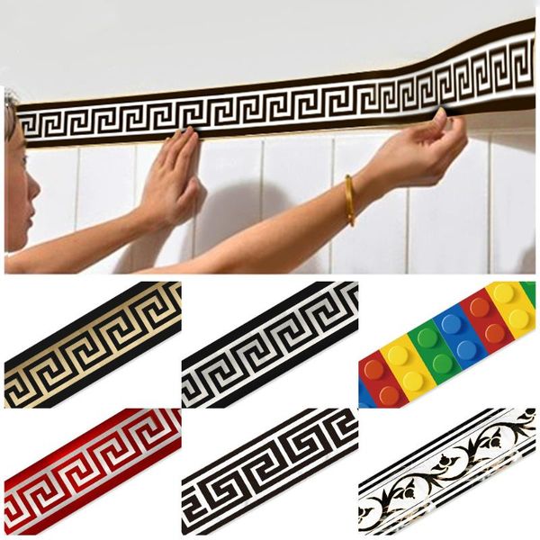 Greek Border Buiding Blocks Living Room Decor Wallpaper Waterproof Self-adhesive Wall Stickers for Kitchen Bathroom Home Decor
Greek Border Buiding Blocks Living Room Decor Wallpaper Waterproof Self-adhesive Wall Stickers for Kitchen Bathroom Home Decor