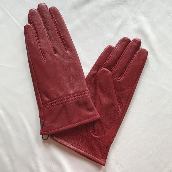 five fingers gloves women' autumn winter elegant 100% genuine leather glove female natural brief riding driving r2866, Blue;gray
five fingers gloves women' autumn winter elegant 100% genuine leather glove female natural brief riding driving r2866, Blue;gray