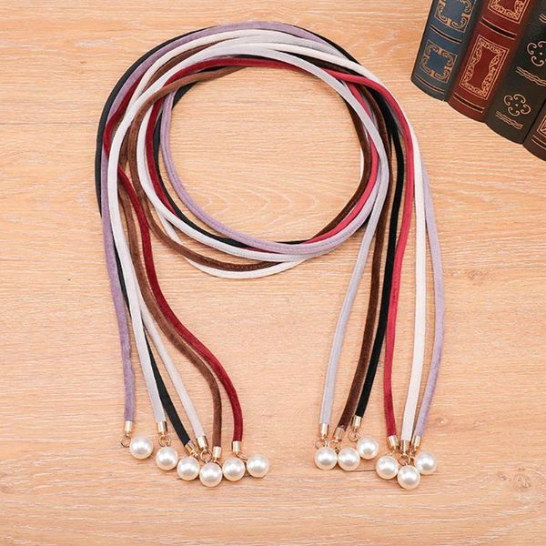 sanwood fashion female solid rope belt ultra thin faux leather with simulated pearl waist belts for dress design, Black;brown
sanwood fashion female solid rope belt ultra thin faux leather with simulated pearl waist belts for dress design, Black;brown