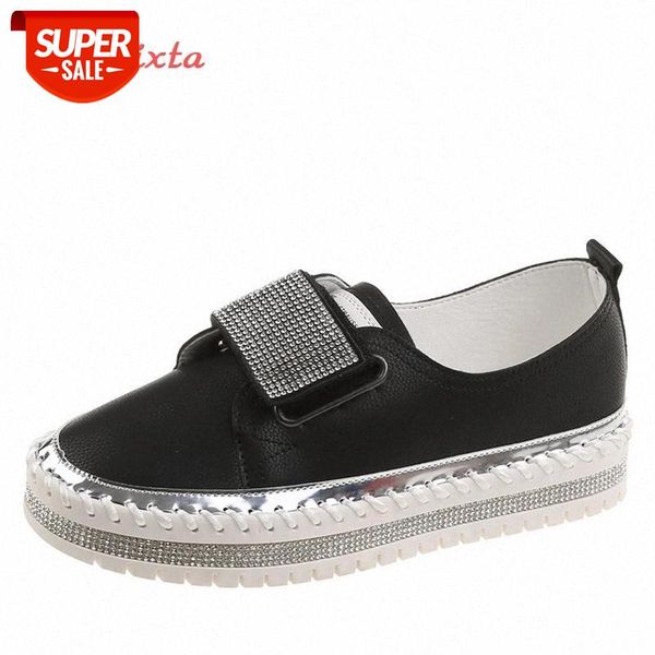 aphixta crystal design flat with shoes women loafers flats leather couple fashion platform woman hook & loop students shoes #kq83
aphixta crystal design flat with shoes women loafers flats leather couple fashion platform woman hook & loop students shoes #kq83