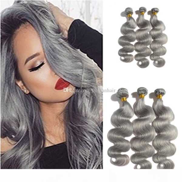 grey human hair weaves #sliver grey body wave hair bundles brazilian virgin hair extensions no tangle no shed 3pcs lot, Black;brown
grey human hair weaves #sliver grey body wave hair bundles brazilian virgin hair extensions no tangle no shed 3pcs lot, Black;brown