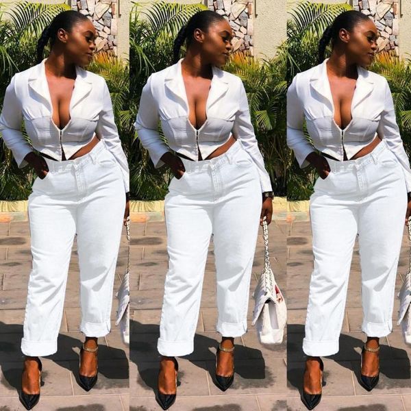 women's jeans ladies casual trousers -selling cuffed high-waisted pants slim women's straight-leg loose trousers1, Blue
women's jeans ladies casual trousers -selling cuffed high-waisted pants slim women's straight-leg loose trousers1, Blue