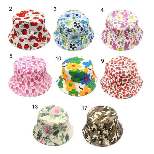 fashion toddler kids baby boys girls floral pattern bucket hats sun helmet hat summer accessory, Yellow
fashion toddler kids baby boys girls floral pattern bucket hats sun helmet hat summer accessory, Yellow