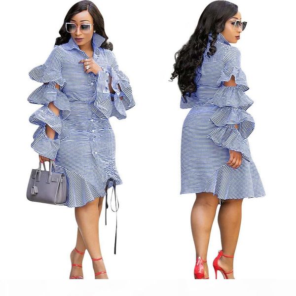 summer dresses stripe printed casual shirt dress women button up long sleeve beach dress spring blouse robe womens clothing, Black;gray
summer dresses stripe printed casual shirt dress women button up long sleeve beach dress spring blouse robe womens clothing, Black;gray