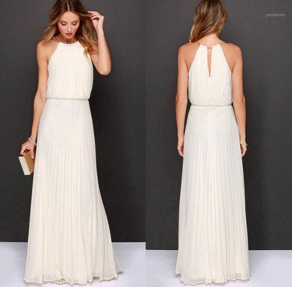 2018 summer women chiffon beach women's dresses sleeveless elegant casual red white maxi long party dress colorful dress1, Black;gray
2018 summer women chiffon beach women's dresses sleeveless elegant casual red white maxi long party dress colorful dress1, Black;gray