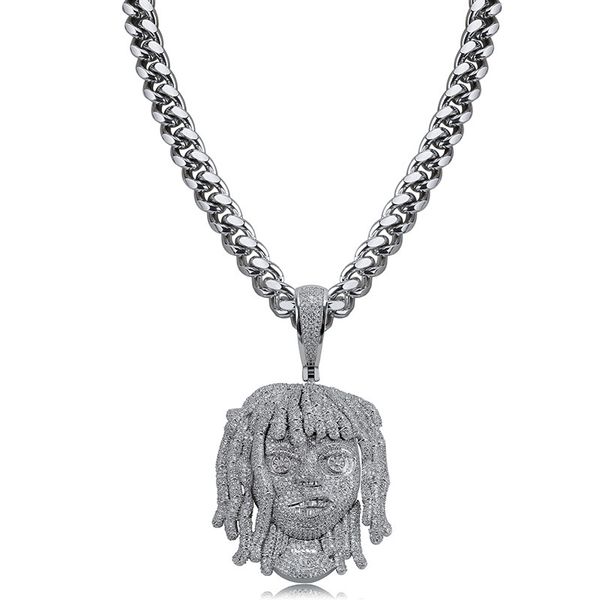 paste it rapper's pendant iced out, big-size necklace with cubic zirconia aaa, hip hop jewelry for men v1we, Silver
paste it rapper's pendant iced out, big-size necklace with cubic zirconia aaa, hip hop jewelry for men v1we, Silver