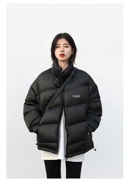 2020 star net red the same winter clothing loose bf wind stand collar down cotton jacket women's leisure bread, Black
2020 star net red the same winter clothing loose bf wind stand collar down cotton jacket women's leisure bread, Black