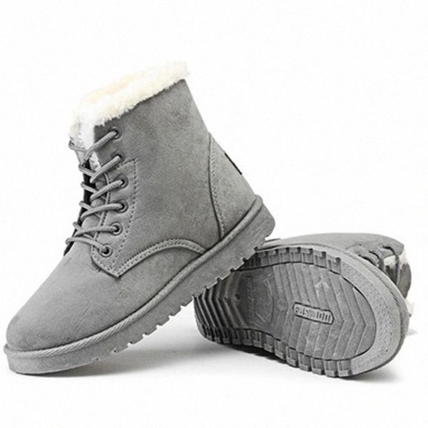 blwbyl winter shoes warm fur snow ankle boots women botas mujer lace up ladies winter woman shoes female drop shipping #tb7q, Black
blwbyl winter shoes warm fur snow ankle boots women botas mujer lace up ladies winter woman shoes female drop shipping #tb7q, Black