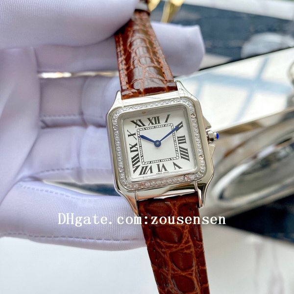 2020 classic panthère de ladies watches diamond santos quartz wristwatches panthere tank rose gold womens watch 27mm d50211, Silver
2020 classic panthère de ladies watches diamond santos quartz wristwatches panthere tank rose gold womens watch 27mm d50211, Silver