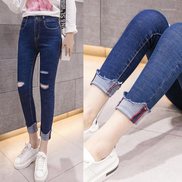 2020 jeans for women high waist boyfriend crimping ripped keen hole jeans women vintage slim fit denim pencil pants1, Blue
2020 jeans for women high waist boyfriend crimping ripped keen hole jeans women vintage slim fit denim pencil pants1, Blue