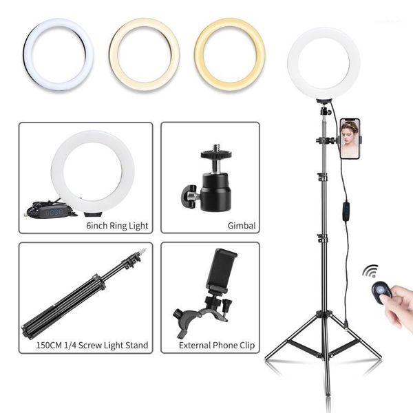 6inch led selfie ring light with tripod stand usb plug ring lamp for live pgraphic lighting studio1
6inch led selfie ring light with tripod stand usb plug ring lamp for live pgraphic lighting studio1