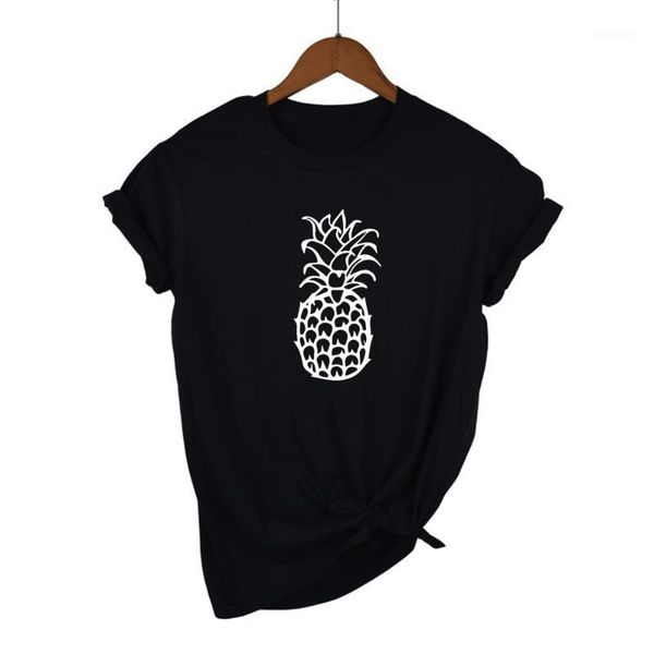 women's t-shirt loose 100% cotton short sleeve pineapple printed women t shirt casual o-neck summer knitted tees shirt1, White
women's t-shirt loose 100% cotton short sleeve pineapple printed women t shirt casual o-neck summer knitted tees shirt1, White