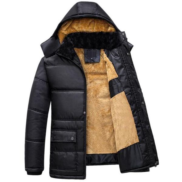 men's down & parkas winter parka men casual thicken velvet cotton padded hooded jackets casaco masculino male windproof thick warm coat, Black
men's down & parkas winter parka men casual thicken velvet cotton padded hooded jackets casaco masculino male windproof thick warm coat, Black