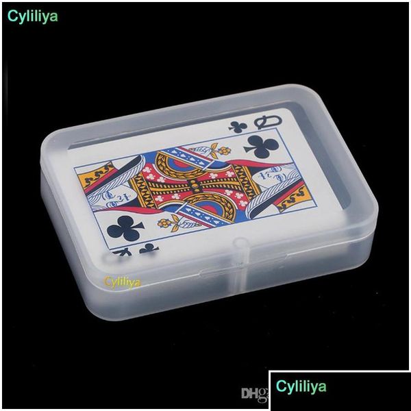 transparent playing cards plastic box pp storage boxes packing case (cards width less than 6cm) wen4433 1vvtg
transparent playing cards plastic box pp storage boxes packing case (cards width less than 6cm) wen4433 1vvtg