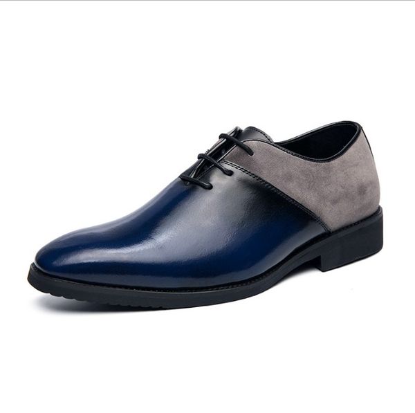 men formal shoe lace up dress fashion patent leather business casual shoes men spring autumn branded business office wedding shoes, Black
men formal shoe lace up dress fashion patent leather business casual shoes men spring autumn branded business office wedding shoes, Black