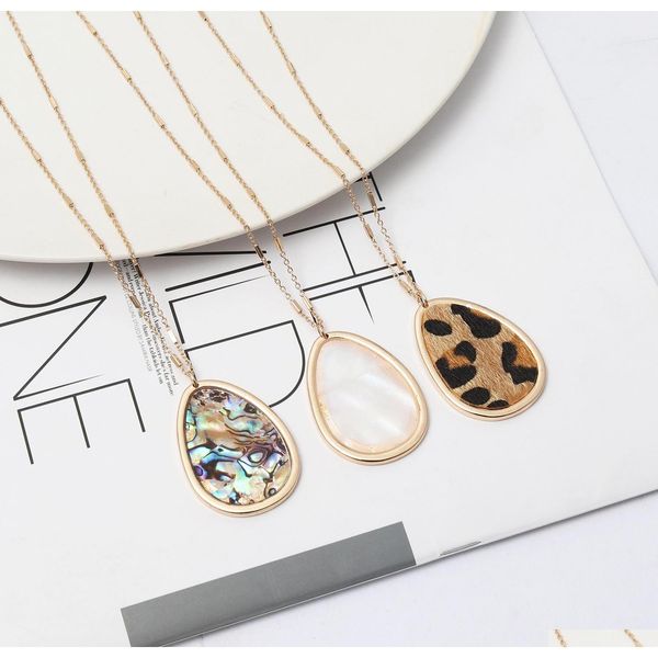 shipping teardrop alloy leopard truquoise stone white shell pendant necklace, long fashion trendy popular necklace jewelry for csbfn, Silver
shipping teardrop alloy leopard truquoise stone white shell pendant necklace, long fashion trendy popular necklace jewelry for csbfn, Silver