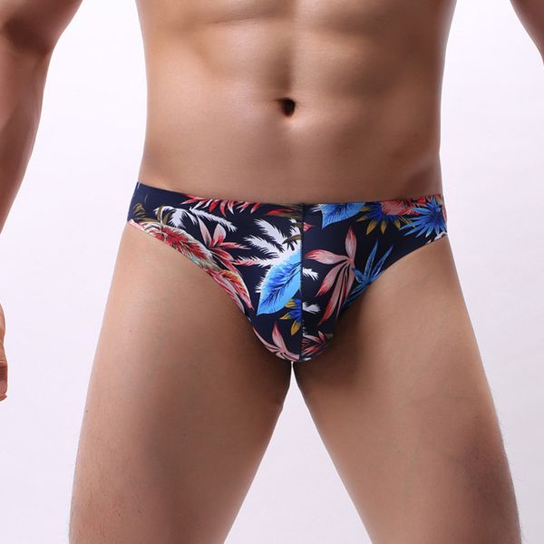 men's flowers print bulge pouch men bikini jockstrap low waist breathable cotton gay underwear briefs, Black;white 
men's flowers print bulge pouch men bikini jockstrap low waist breathable cotton gay underwear briefs, Black;white