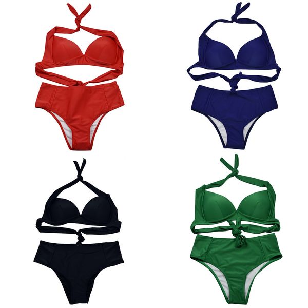 high waist bikini set women halter swimwear push up swimsuit 2019 female bathing suit beachwear biquini 6 colors w9521 y1120, White;black
high waist bikini set women halter swimwear push up swimsuit 2019 female bathing suit beachwear biquini 6 colors w9521 y1120, White;black