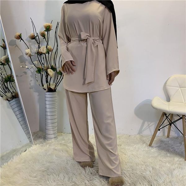 ethnic clothing dubai fashion women's simple muslim belt two-piece suit malay sets woman dress msl167, Red
ethnic clothing dubai fashion women's simple muslim belt two-piece suit malay sets woman dress msl167, Red