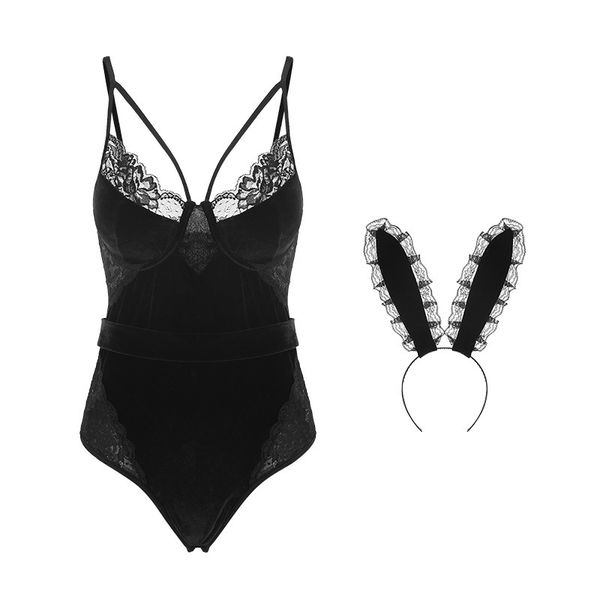 girl anime cosplay bunny costumes erotic bodysuit lady outfit halloween nightwear uniform, Black
girl anime cosplay bunny costumes erotic bodysuit lady outfit halloween nightwear uniform, Black