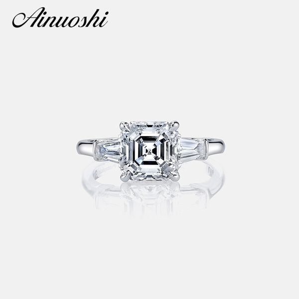ainoushi luxury 3 carat asscher cut sona ring engagement wedding band ring women 925 sterling silver female finger ring y200106, Slivery;golden
ainoushi luxury 3 carat asscher cut sona ring engagement wedding band ring women 925 sterling silver female finger ring y200106, Slivery;golden