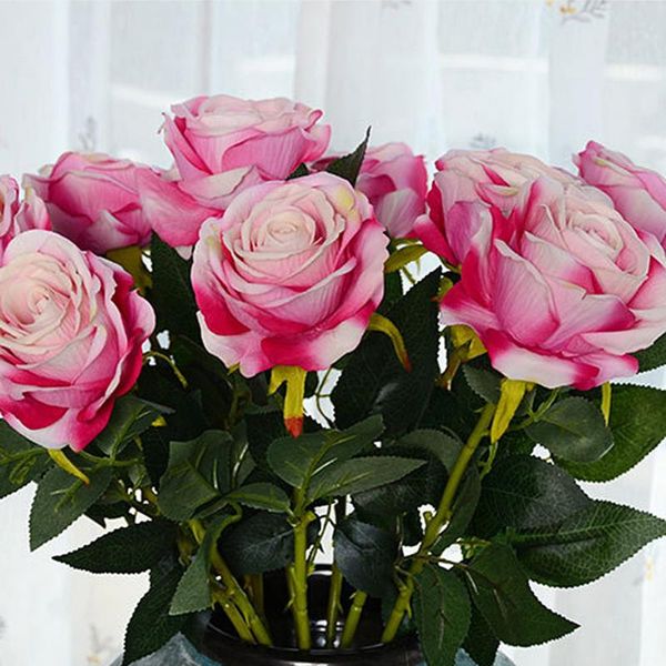 artificial flowers artificial single rose simulation fake flower wedding supplies home living room decoration 7 colors available
artificial flowers artificial single rose simulation fake flower wedding supplies home living room decoration 7 colors available