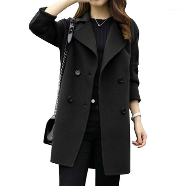 fashion 2017 winter coat winter trench coat fashion solid breasted overcoat turn-down collar slim outerwear1, Black
fashion 2017 winter coat winter trench coat fashion solid breasted overcoat turn-down collar slim outerwear1, Black