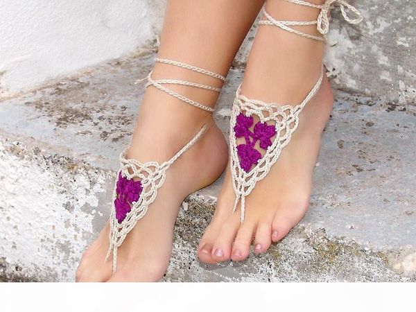 pure hand-knitted crochet barefoot sandals wedding anklets beach anklets shoes ornament ankle bracelet anklet flip flops accessories, Red;blue
pure hand-knitted crochet barefoot sandals wedding anklets beach anklets shoes ornament ankle bracelet anklet flip flops accessories, Red;blue