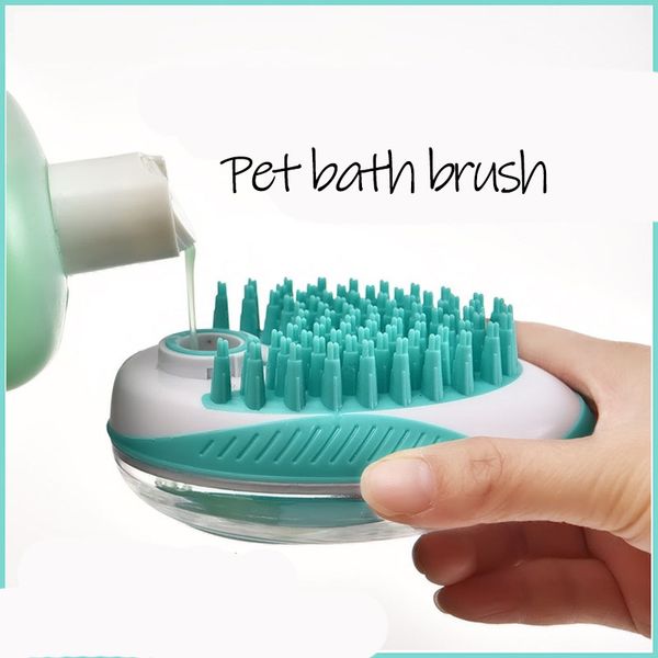 2020 pet dog bath brush comb silicone spa shampoo massage brush shower hair removal comb for dogs cats cleaning grooming tool
2020 pet dog bath brush comb silicone spa shampoo massage brush shower hair removal comb for dogs cats cleaning grooming tool