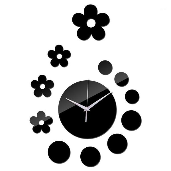 wall clocks real promotion fashion mirror flower acrylic clock safe modern luxury 3d home decor novelty1
wall clocks real promotion fashion mirror flower acrylic clock safe modern luxury 3d home decor novelty1