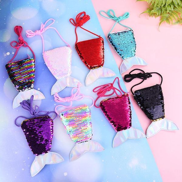 crossbody bags paillette tail sequins coin purse for children girls money card holder wallet kids1, White
crossbody bags paillette tail sequins coin purse for children girls money card holder wallet kids1, White
