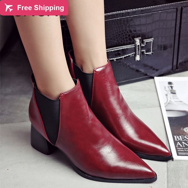 bigger size 33-44 punk-style thick ankle nice lady shredded shoes woman pointed to the platform motorcycle winte boots, Black
bigger size 33-44 punk-style thick ankle nice lady shredded shoes woman pointed to the platform motorcycle winte boots, Black