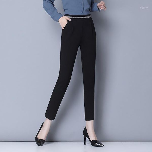 c harem pants autumn thin female 2020 new style loose capri women's pants casual trousers suit1, Black;white
c harem pants autumn thin female 2020 new style loose capri women's pants casual trousers suit1, Black;white