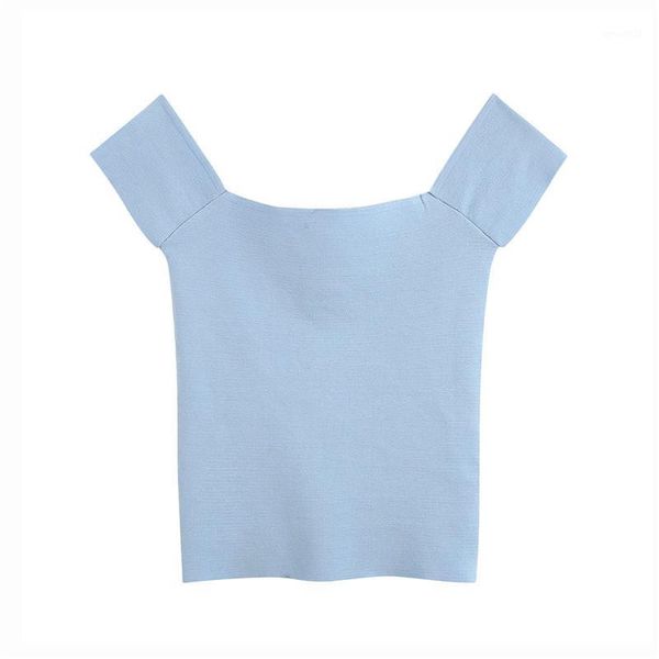 women's tanks & camis stylish stretch slim knitted crop women t-shirt blouses fashion slash neck short sleeve female shirts black chic, White
women's tanks & camis stylish stretch slim knitted crop women t-shirt blouses fashion slash neck short sleeve female shirts black chic, White