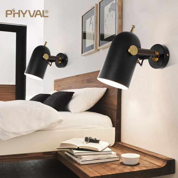 nordic wall lights modern led wall sconces lamp black metal bedroom bedside lights rotatable ac 90-260v creative indoor lighting
nordic wall lights modern led wall sconces lamp black metal bedroom bedside lights rotatable ac 90-260v creative indoor lighting