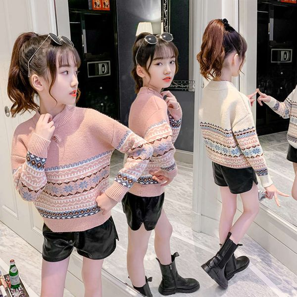 and wear middle new girls' large winter thickened sweater 2020 korean children's net red pullover long sve shirt fpcl, Blue
and wear middle new girls' large winter thickened sweater 2020 korean children's net red pullover long sve shirt fpcl, Blue