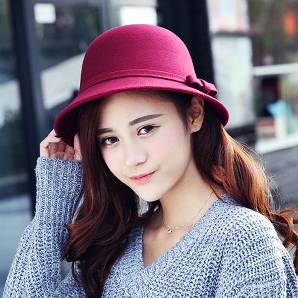 bow tie woolen korean version autumn and winter basin women's casual wear big edge fisherman's fashion hat
bow tie woolen korean version autumn and winter basin women's casual wear big edge fisherman's fashion hat