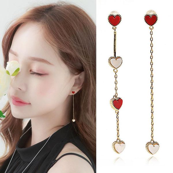 asymmetric love earrings woman heart-shaped long tassel country style wild jewelry couple girlfriends souvenir gift, Silver
asymmetric love earrings woman heart-shaped long tassel country style wild jewelry couple girlfriends souvenir gift, Silver