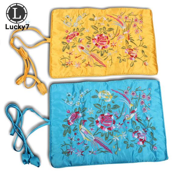 embroidered jewelry storage bag chinese wind silk jewelry organizer travel pouches ring necklace zipper embroidery bird roll bag, Pink;blue
embroidered jewelry storage bag chinese wind silk jewelry organizer travel pouches ring necklace zipper embroidery bird roll bag, Pink;blue