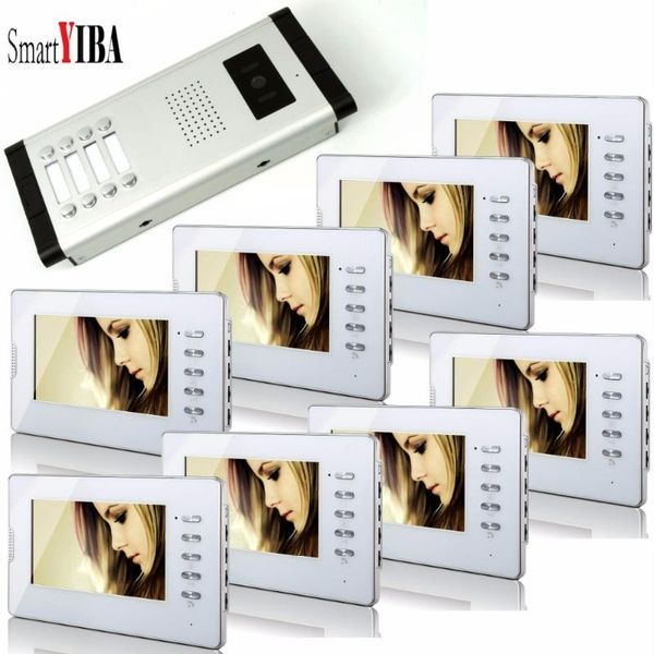 smartyiba smart home multi apartment video door phone for 2 to 12 households building doorbell video intercom for private home
smartyiba smart home multi apartment video door phone for 2 to 12 households building doorbell video intercom for private home
